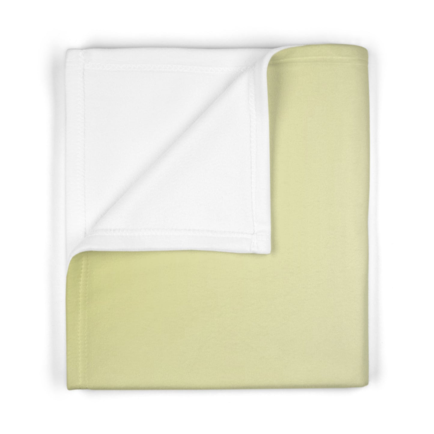 Lemon Fade Soft Fleece Baby Blanket, 30" x 40"