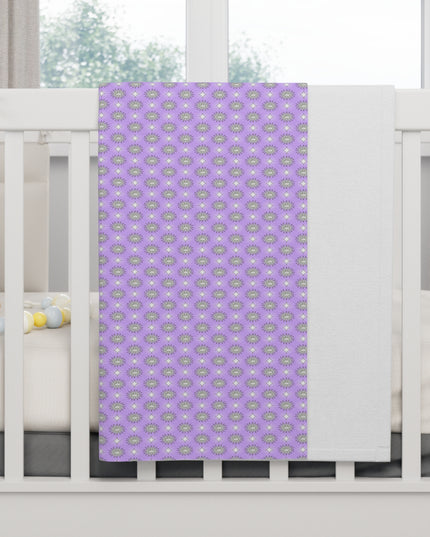 Lavender Star-crossed Bodies Soft Fleece Baby Blanket, 30" x 40"