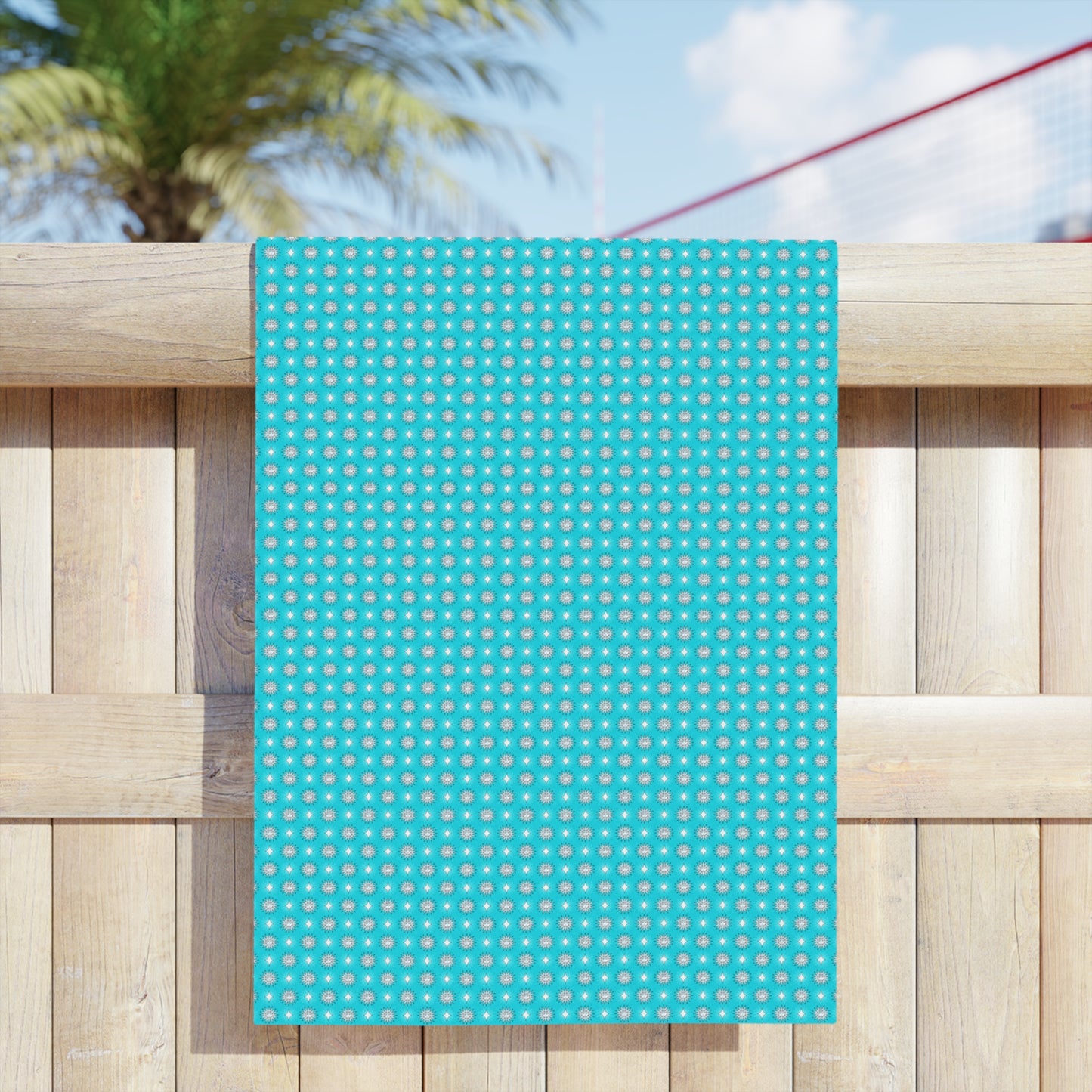 Tif Green Star-crossed Bodies Beach Towel, 24" x 44"