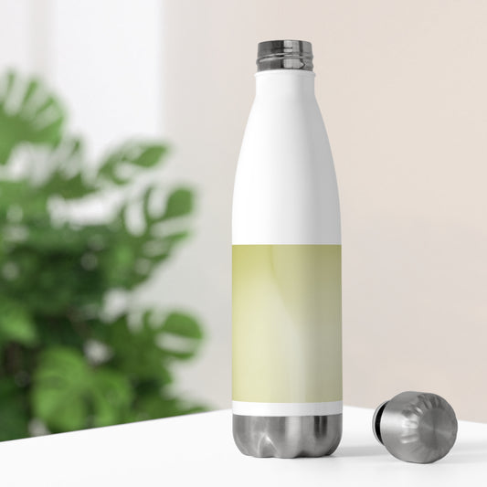 Lemon Fade 20oz Insulated White Water Bottle