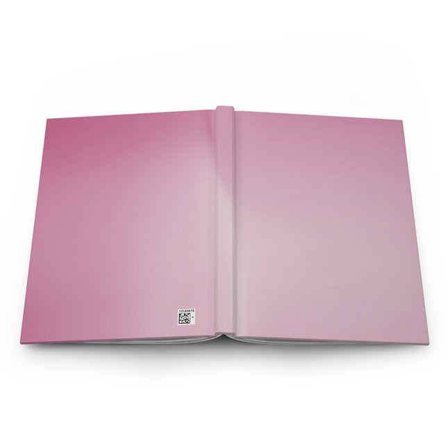 Pink Blush Fade 5.75" x 8" Hardcover Journal Matte with 150 lined pages