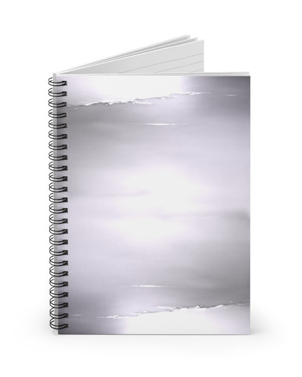 Sephia Sea Dark Fog Spiral Notebook - Ruled Line, 6" x 8", 118 pages