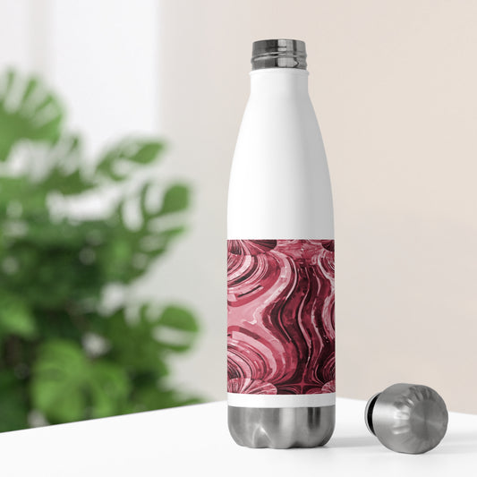 Uzi Spiral Ruby 20oz Insulated Water Bottle