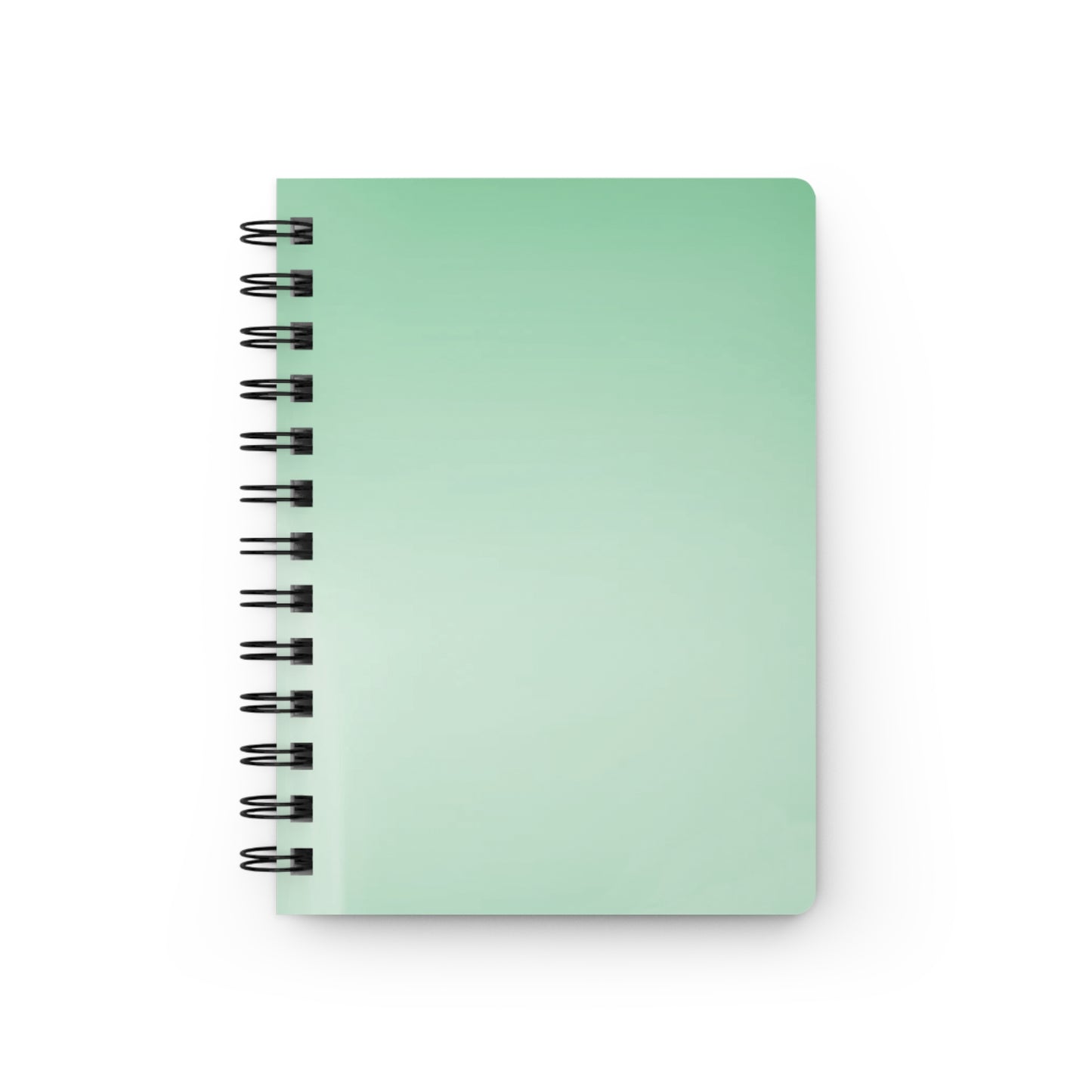 Mint Fade Spiral Bound Journal, 5" x 7" 150 pages