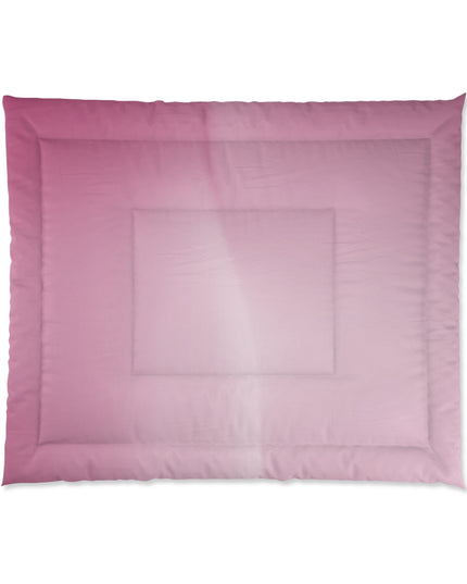 Pink Blush Fade 104" × 88" Comforter