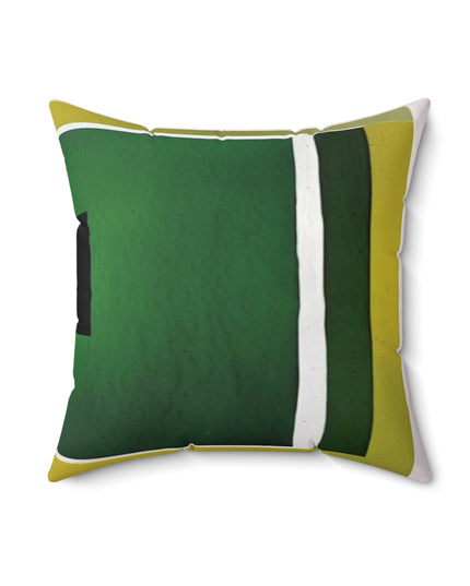 Alpha Shadow 18" x 18" Faux Suede Square Pillow