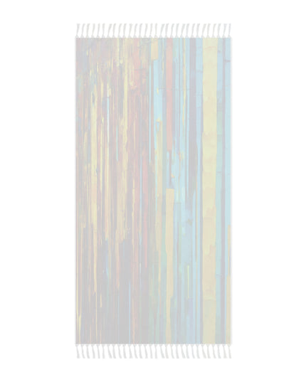 Striped Alpha 38" × 81" Boho Beach Cloth