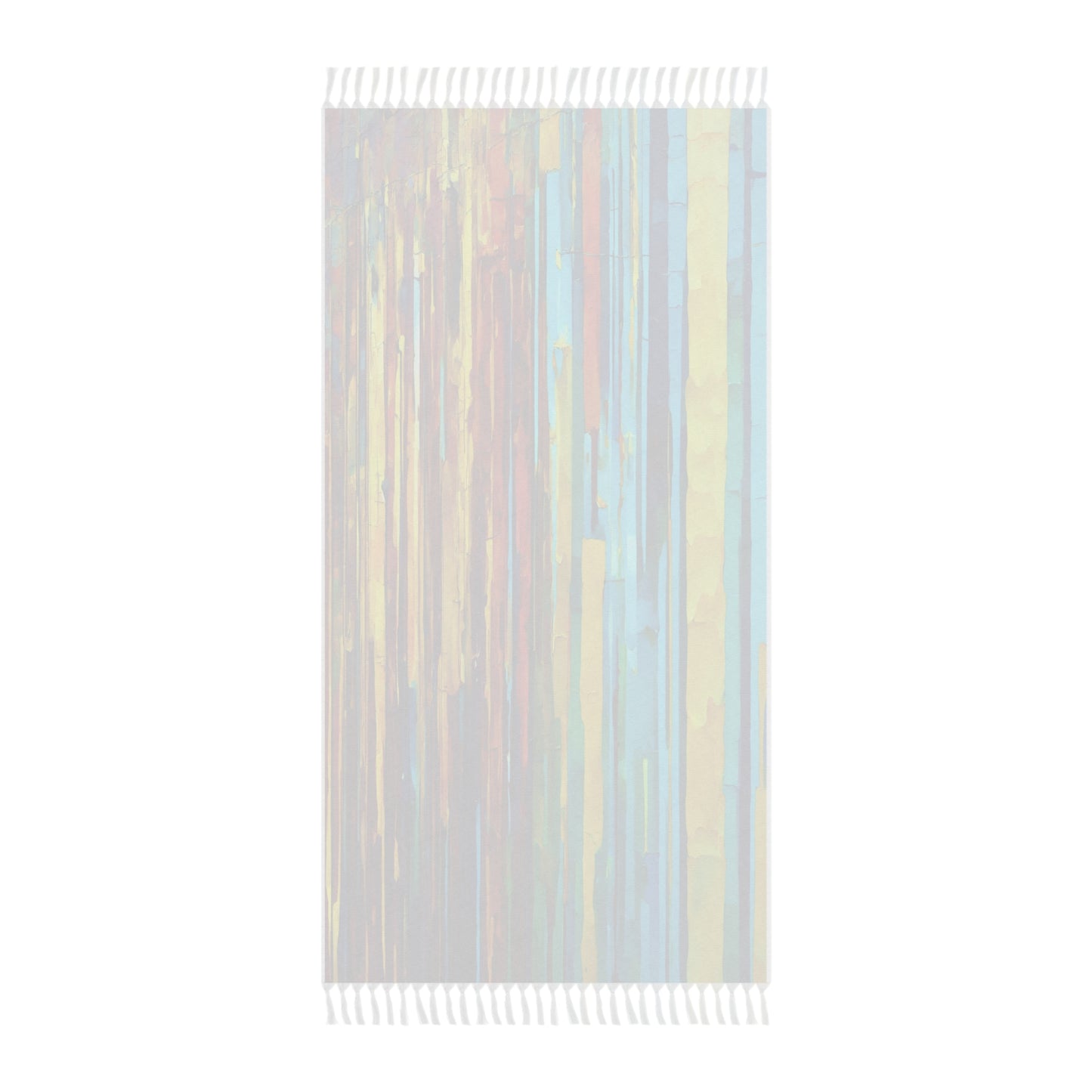 Striped Alpha 38" × 81" Boho Beach Cloth