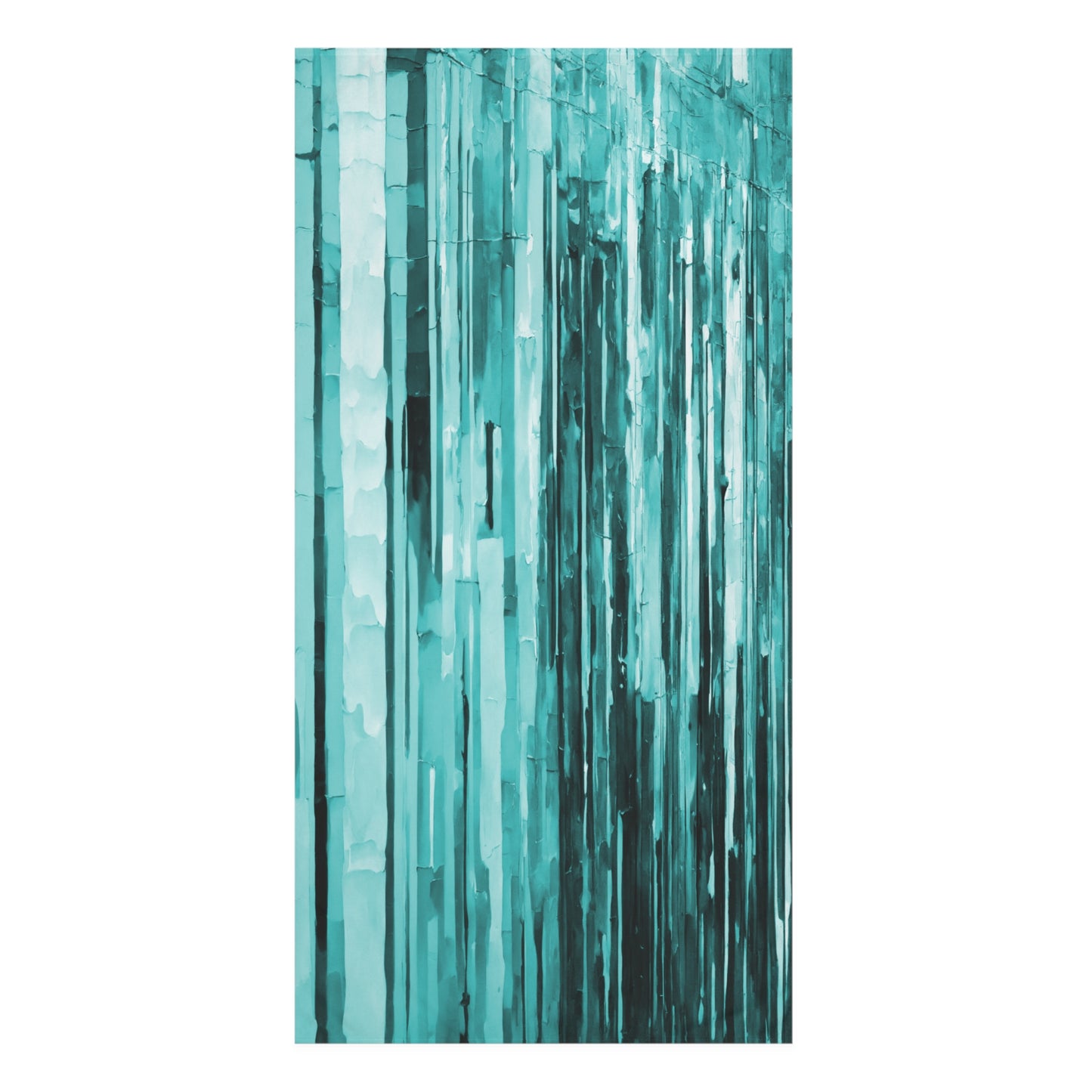 Striped Tif 30" x 60" Mink-Cotton Towel (50% polyester, 50% cotton)