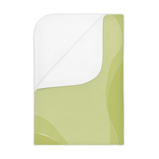 Lemon Wavey Toddler Blanket, 30" x 40"