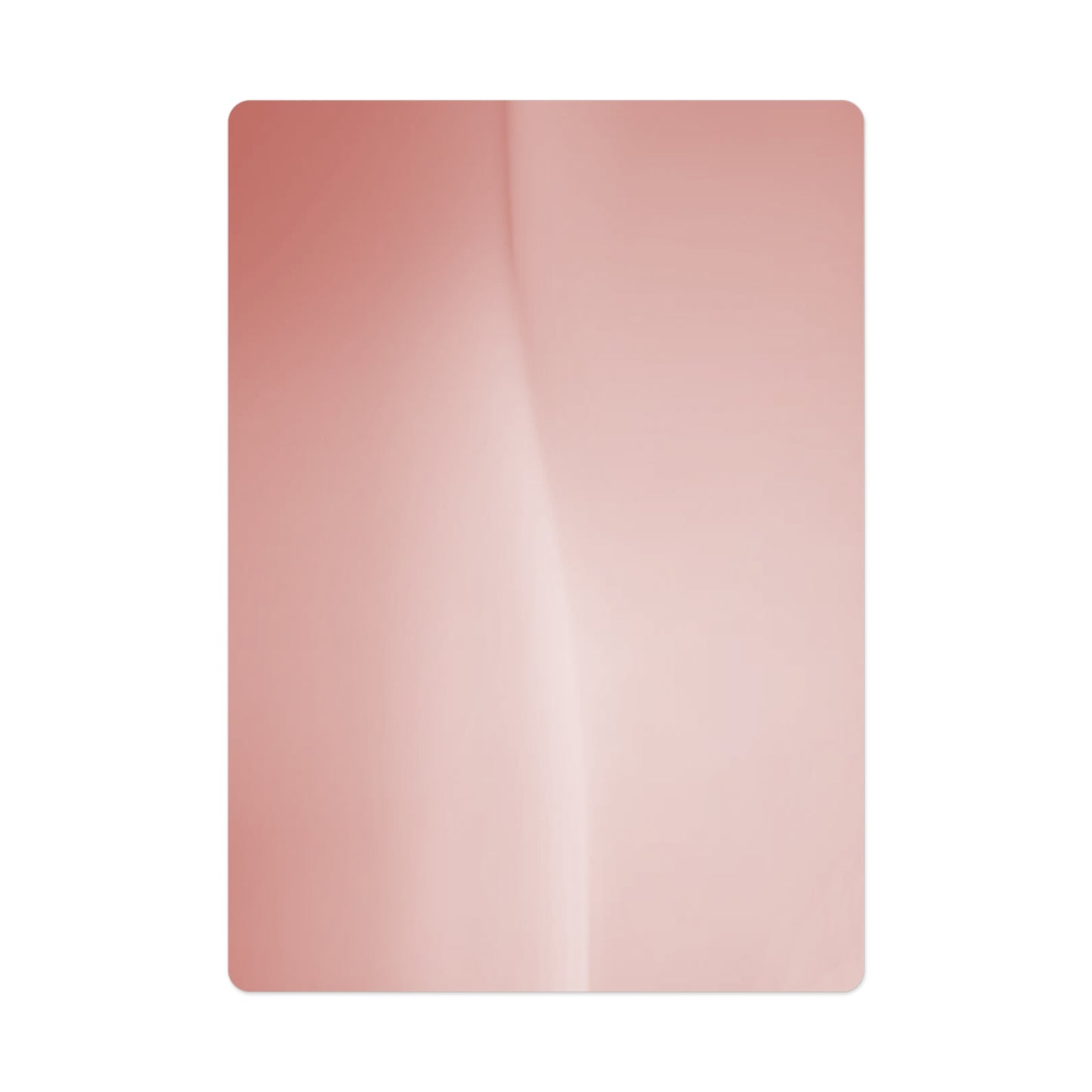 Rose Red Fade Poker Cards