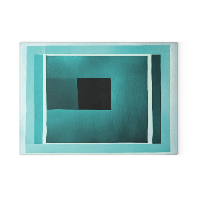 Tif Shadow 8" x 11" Glass Cutting Board