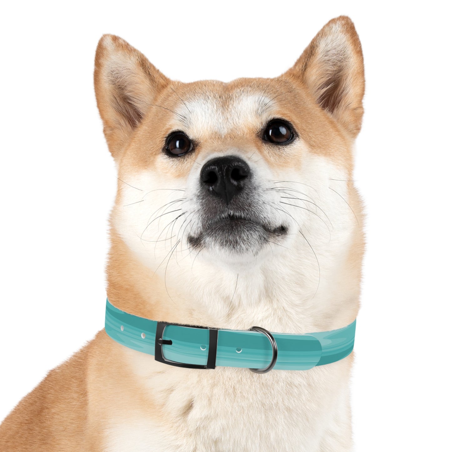 Tif Green Wavey Medium Dog Collar