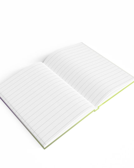 Purple Golden Fade 5" x 7" Journal - 128 Ruled Line pages
