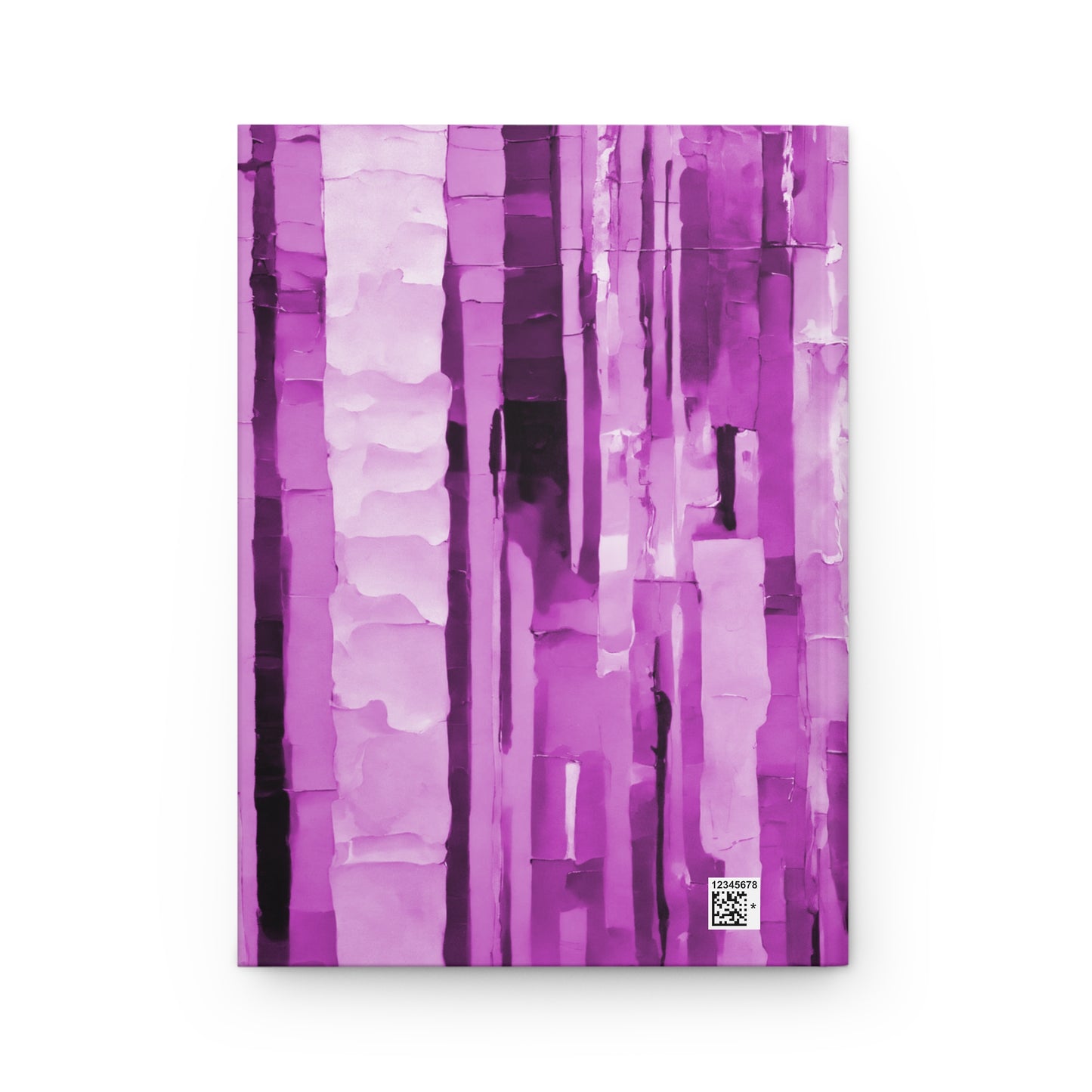 Striped Powder Lavender 5.75" x 8" Hardcover Journal Matte with 150 lined pages