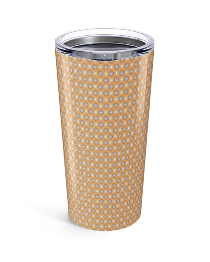 Tan Sunset Star-crossed Bodies Tumbler 20oz