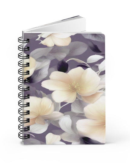 White Blush Floral Bunch Bound Journal, 5" x 7" 150 pages