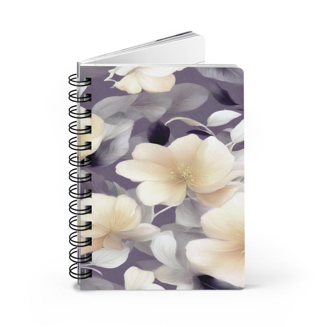 White Blush Floral Bunch Bound Journal, 5" x 7" 150 pages