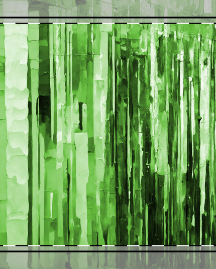 Striped Mint Pastel 10" x 10" Cotton Twill Napkin