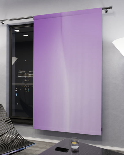 Soft Lavender Fade Window Curtain, 50" x  84", blackout