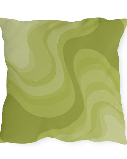 Lemon Wavey 20" x 20" Outdoor Pillow