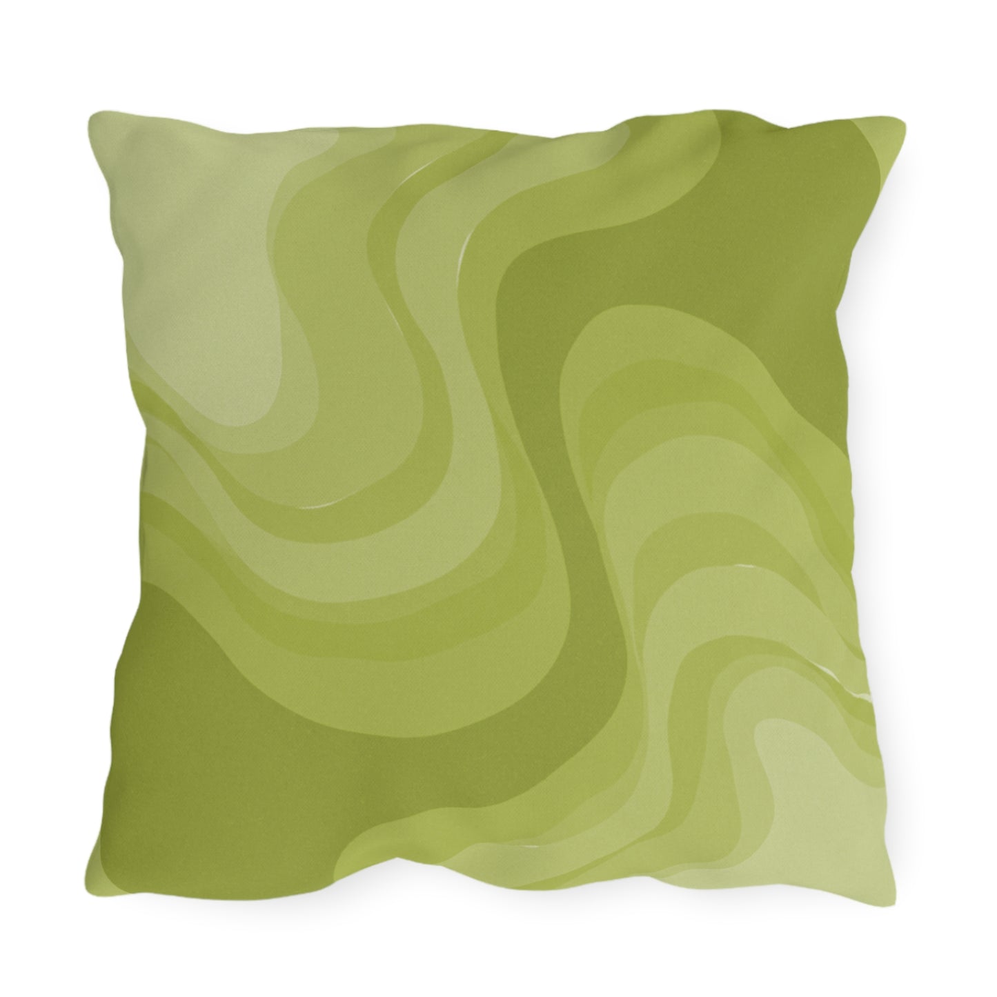 Lemon Wavey 20" x 20" Outdoor Pillow
