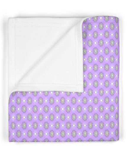Lavender Star-crossed Bodies Soft Fleece Baby Blanket, 30" x 40"