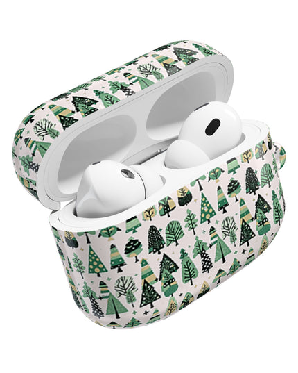 Mini Vintage Green Trees AirPod Cases (Airpods Cases Gen 1)