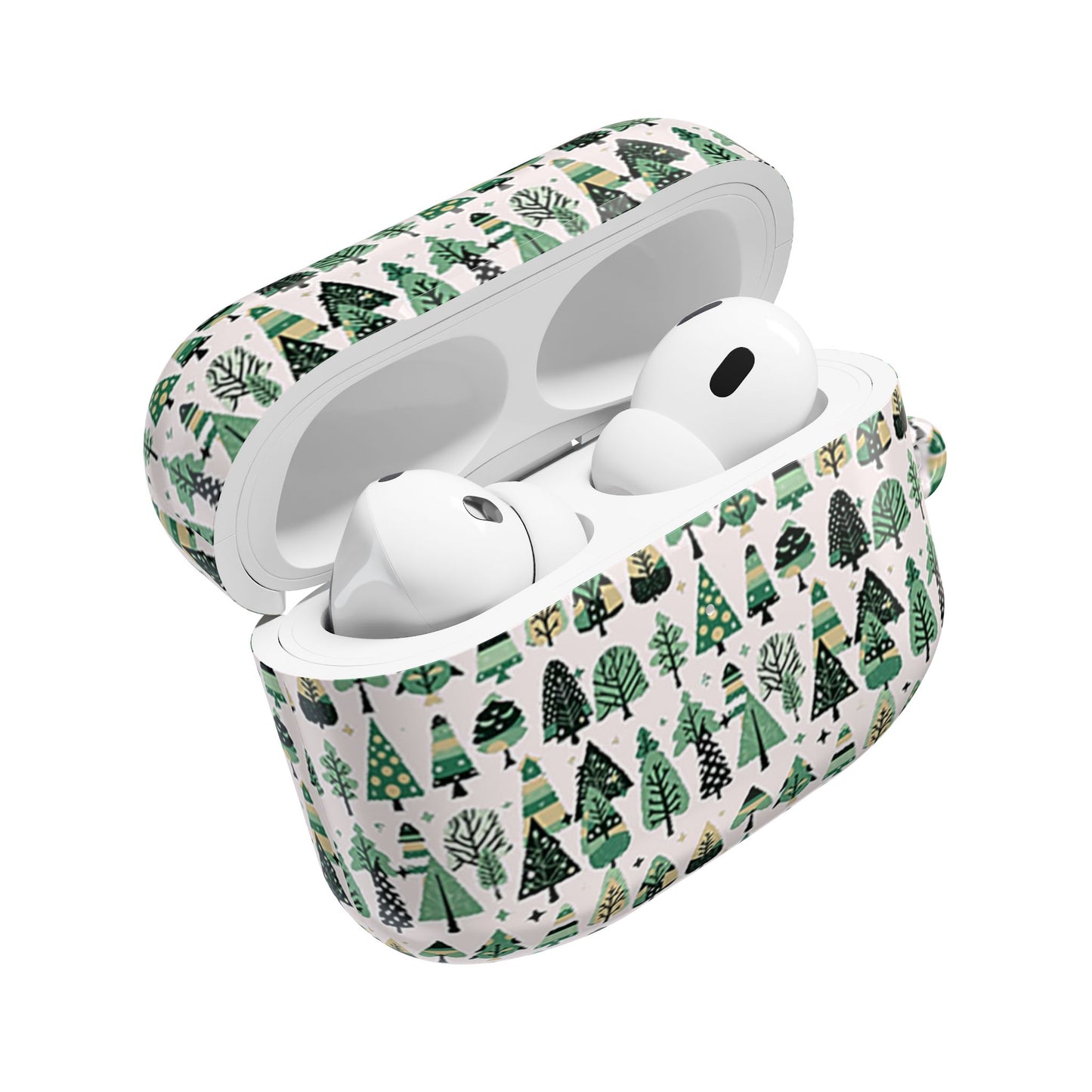 Mini Vintage Green Trees AirPod Cases (Airpods Cases Gen 1)