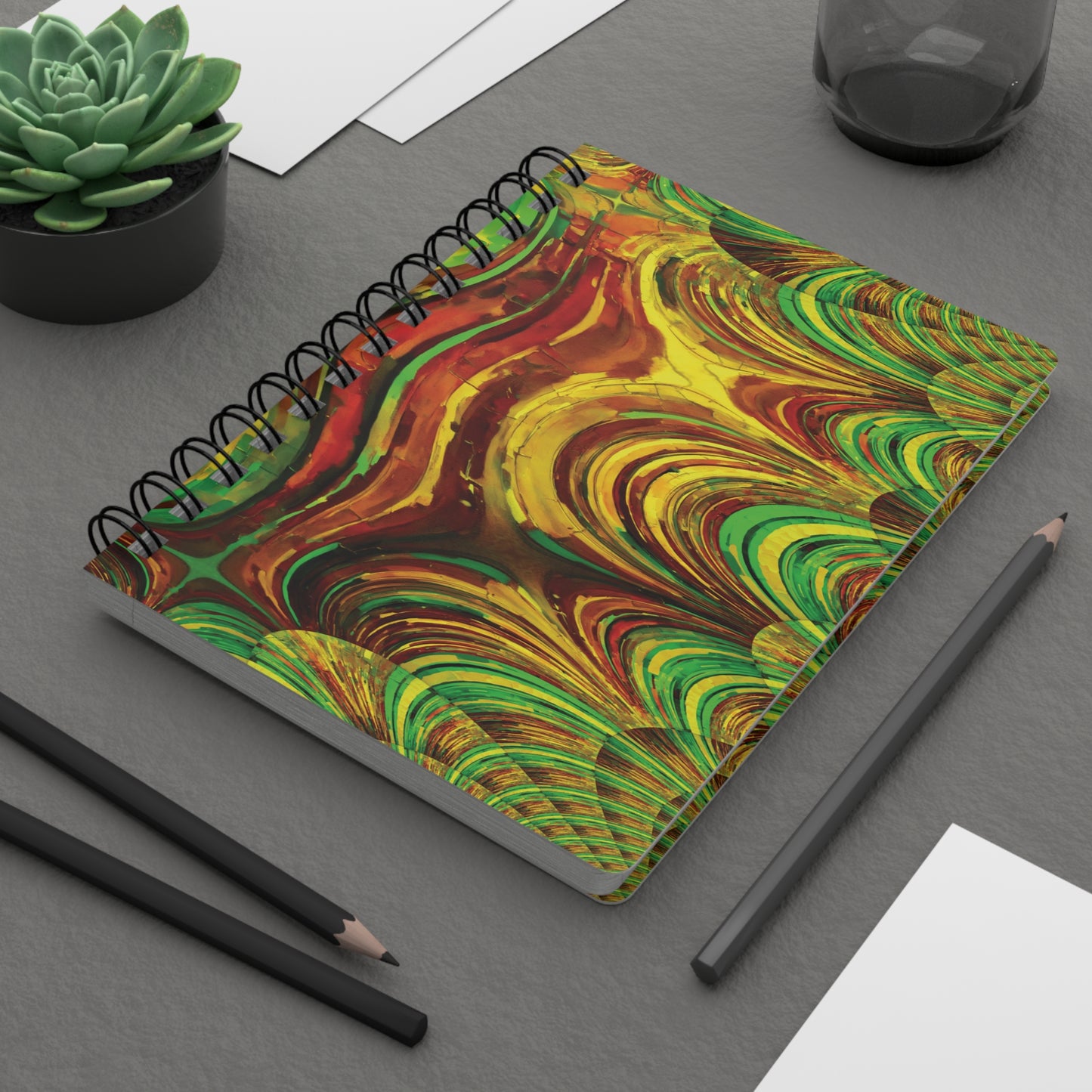 Uzi Spiral Beta Bound Journal, 5" x 7" 150 pages