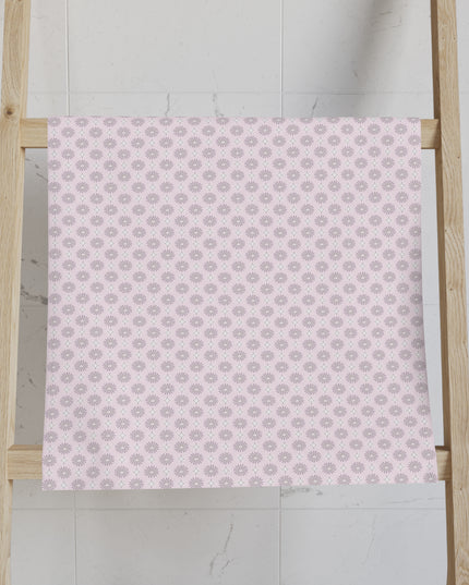 Pink Mornings Star-crossed Bodies Hand Towel, 16" x 28"