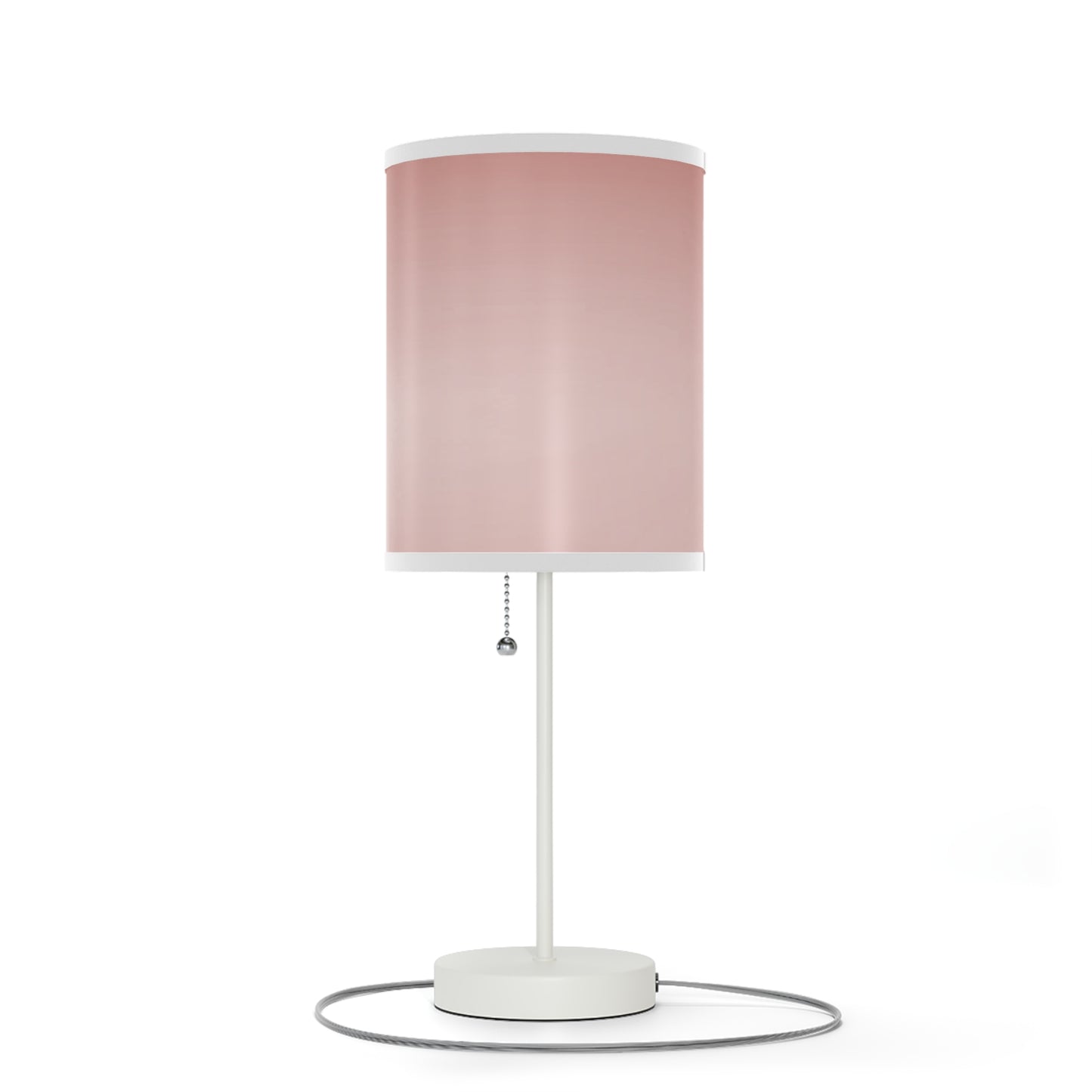 Rose Red Fade Table Lamp on a White or Silver Stand, US|CA plug