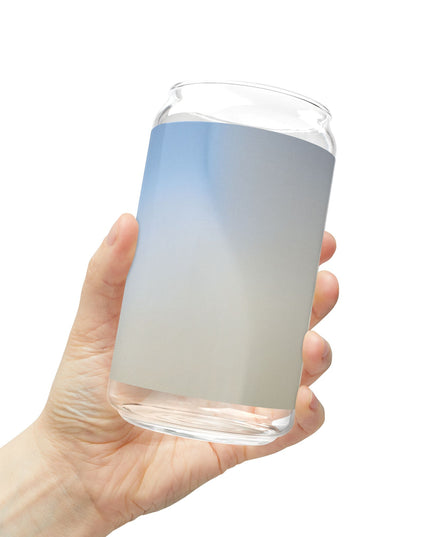 Cobalt Fade Sipper Glass, 16oz