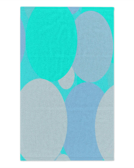 Pastel Tan and Tif Patches Rally Towel, 11" x 18"