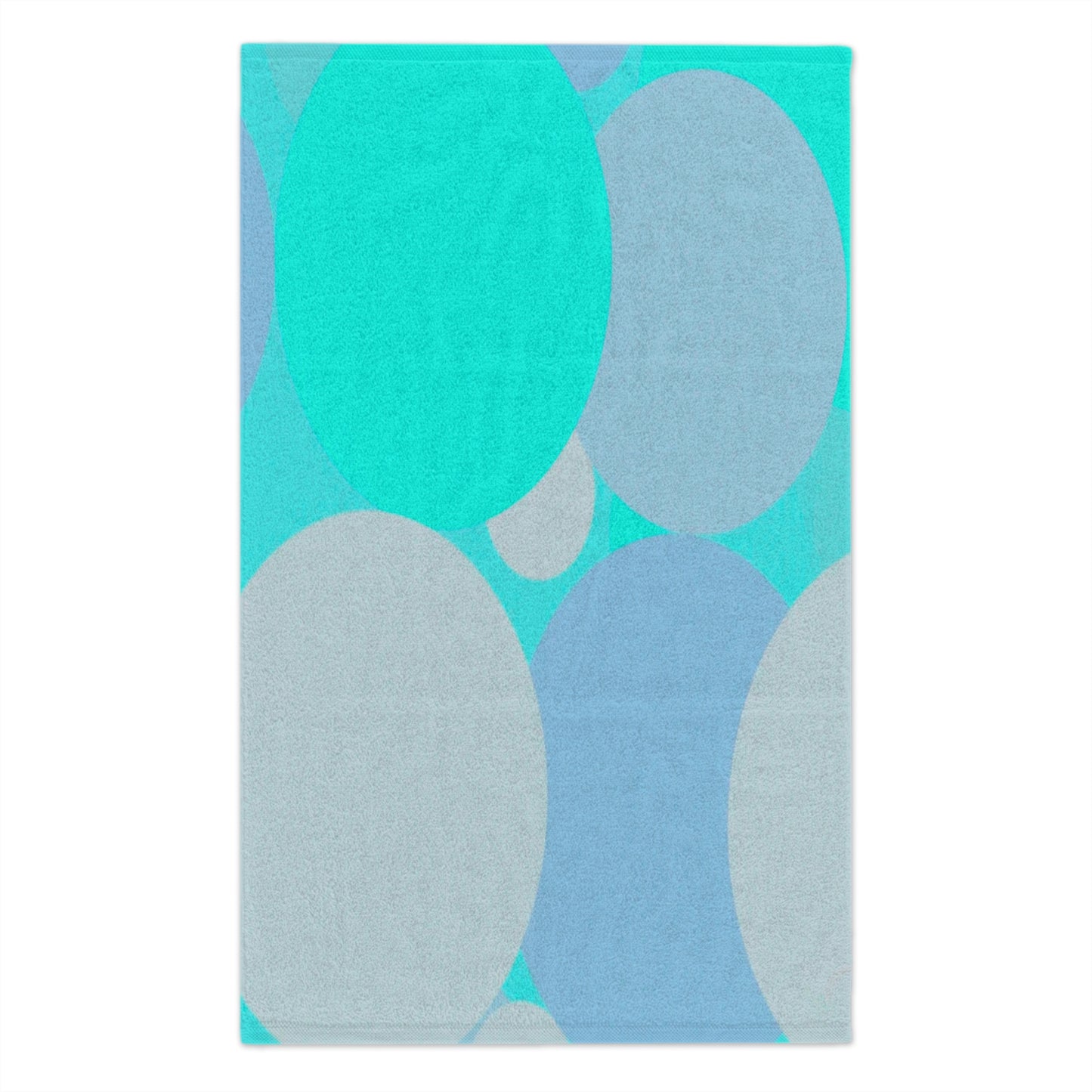 Pastel Tan and Tif Patches Rally Towel, 11" x 18"