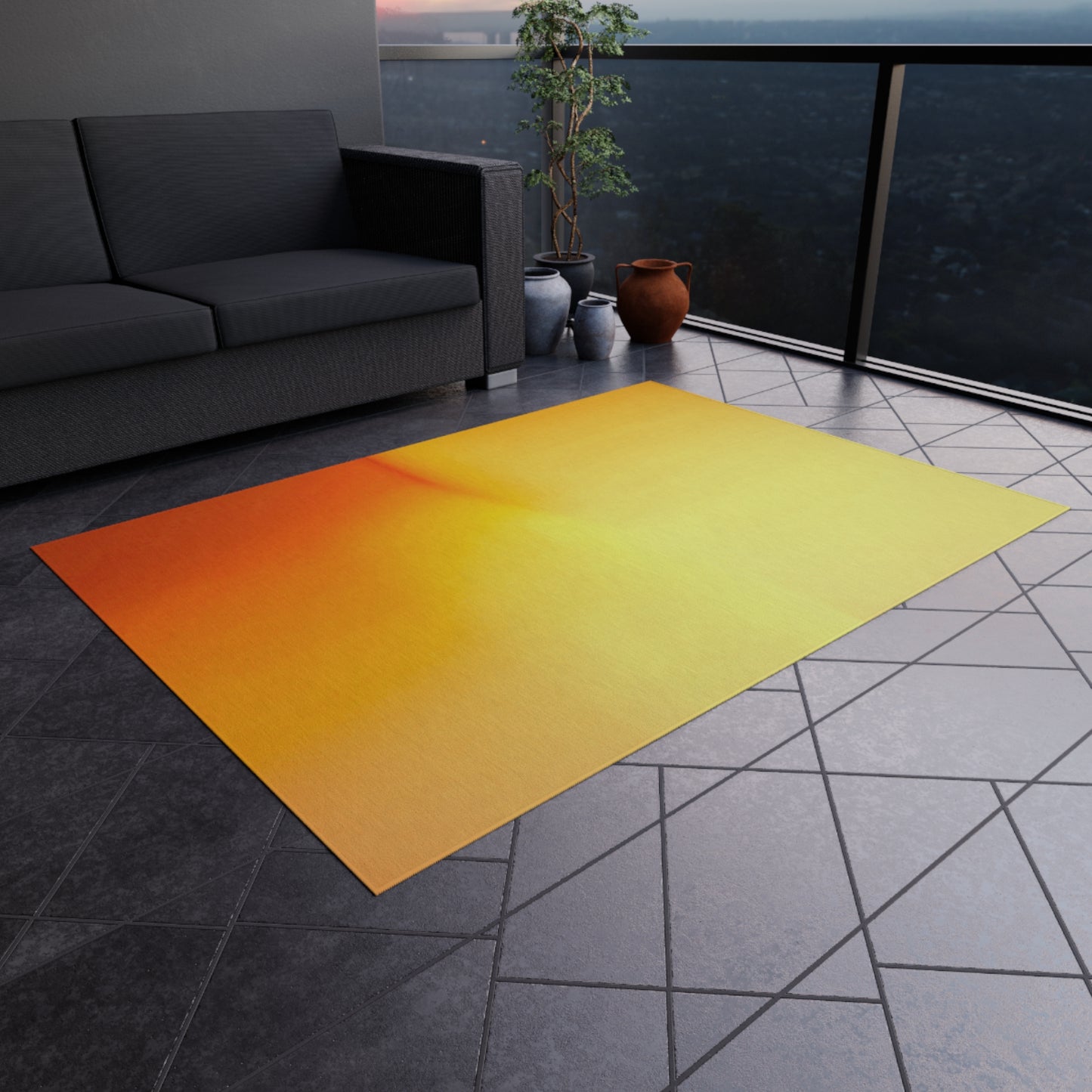 Phoenix Fade Outdoor Rug, 60" x 84"