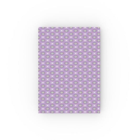 Lavender Star-crossed Bodies Hard Backed Journal with 128 blank pages, 5.2" x 7.4"