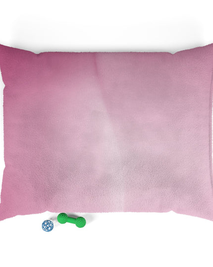 Pink Blush Fade 50" × 40" Pet Bed