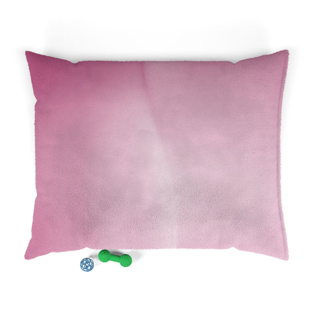 Pink Blush Fade 50" × 40" Pet Bed