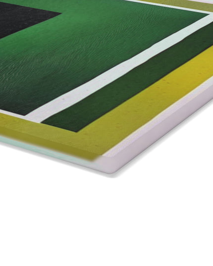 Alpha Shadow Glass Cutting Board, 11" x 15"