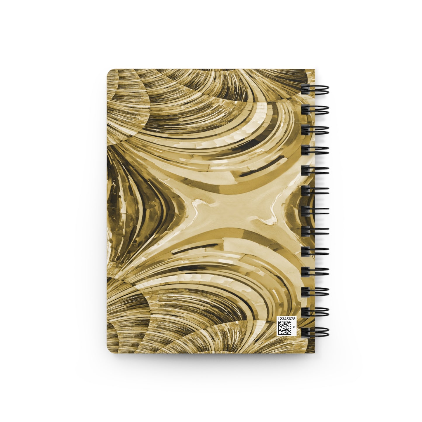Uzi Spiral Light Brown Bound Journal, 5" x 7" 150 pages