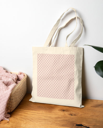 Pink Mornings Star-crossed Bodies Cotton Canvas Tote Bag
