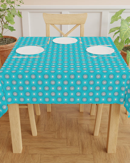 Tif Green Star-crossed Bodies Tablecloth, 55" x 55"