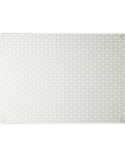 Olive Star-crossed Bodies Glass Cutting Board,  8" x 11"