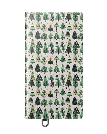 Mini Vintage Green Trees Flip Cases, Samsung Galaxy S24 Ultra