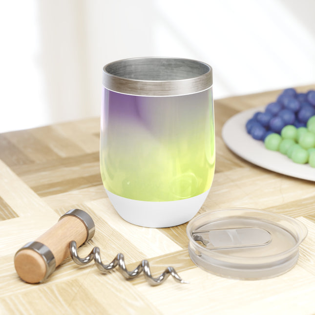 Purple Golden Fade 12 oz Chill Wine Tumbler