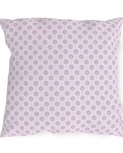 Pink Mornings Star-crossed Bodies 18" x 18" Outdoor Pillows