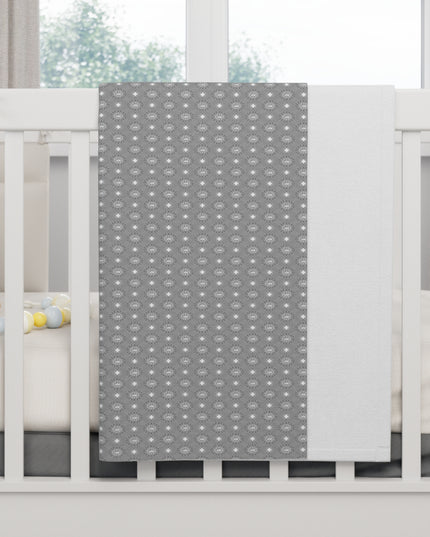 Desaturated Star-crossed Bodies Soft Fleece Baby Blanket, 30" x 40"