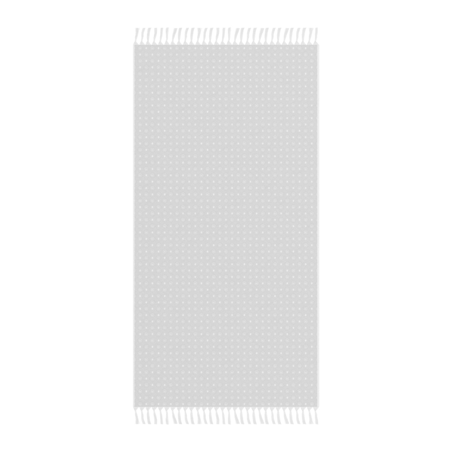 Desaturated Star-crossed Bodies Boho Beach Cloth, 38" × 81"