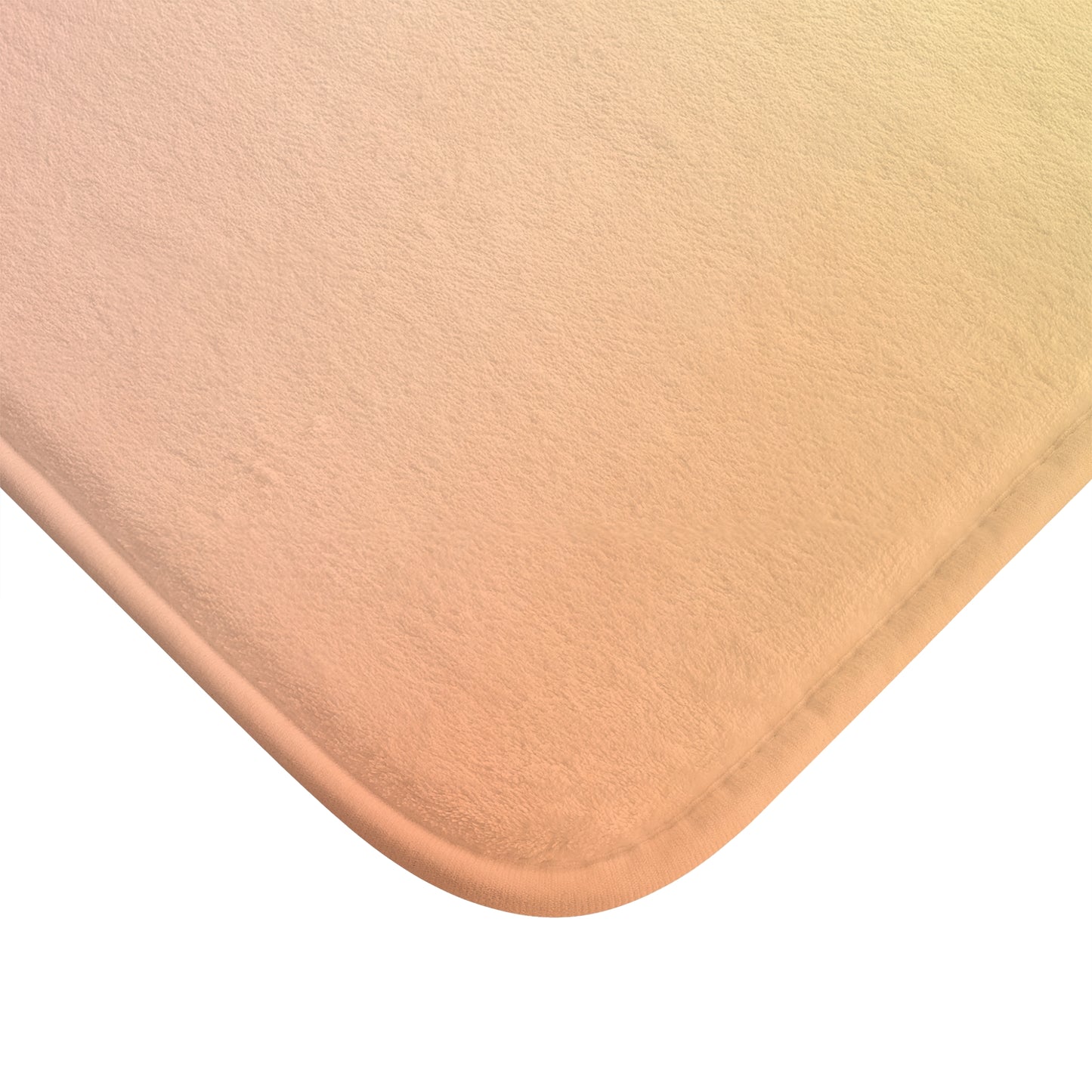Hot Peach Fade 34" x 21" Bath Mat
